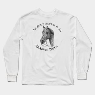 Arabian Horse Long Sleeve T-Shirt